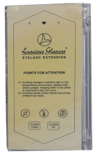 Luscious Glances 10D Pre made Volume Fan Lashes Box, Russian Volume C,D Curl (0.7) Long Stem Soft & Natural Length (8MM -15 MM - Image 2