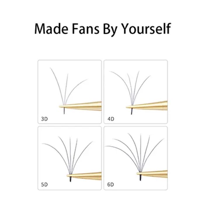 3 Pieces Eyelash ExtensionTweezers Set Volume Tweezers Lash Extension Precision Tweezers Straight Lash Extension Tweezers Curved Tweezers Set With Metal Storage Box