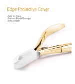 Golden Stainless Steel Cuticle Cutter Single Ended Cuticle Pusher