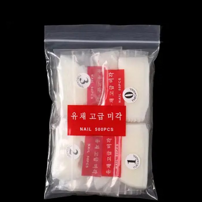 Luscious Glances 500pcs Acrylic Nail Tips, fake nail tips - Image 3