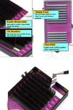 Luscious Glances Soft And Natural Eyelash Extensions Individual Lashes