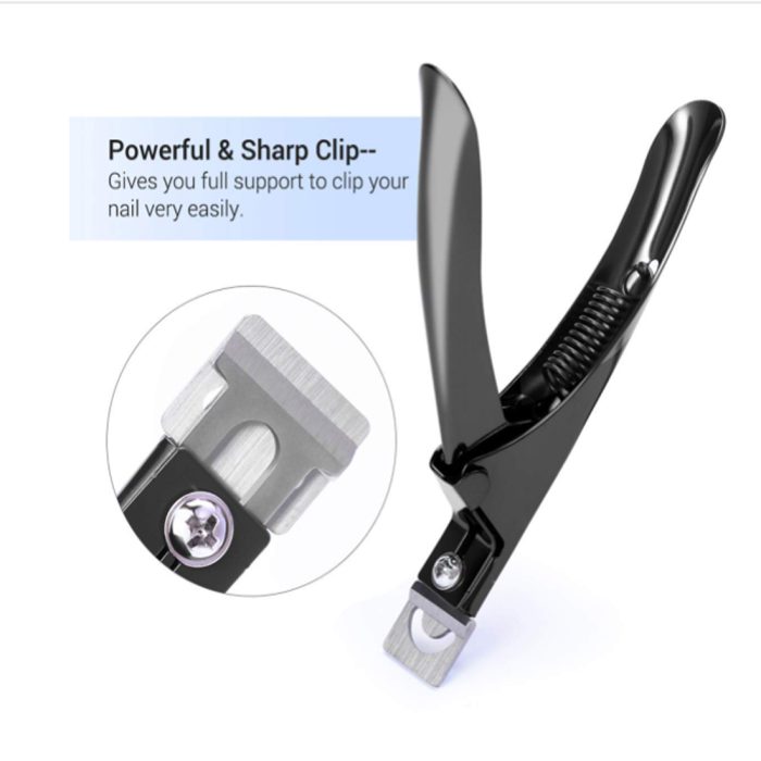 Professional Acrylic Nail Clipper Fake False Nails Tip Cutter
