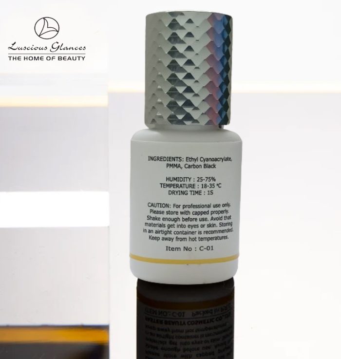 transparent lash glue