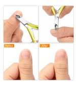 Golden Stainless Steel Cuticle Cutter Single Ended Cuticle Pusher