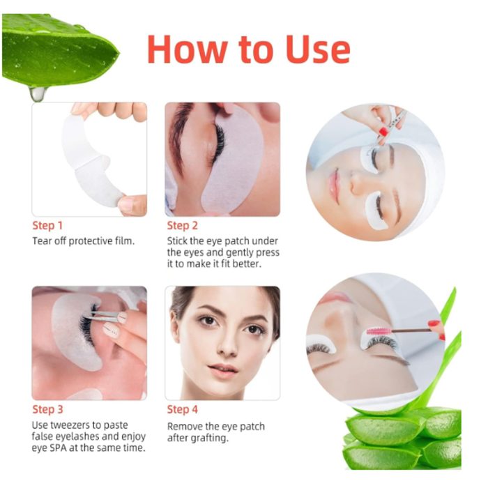 Eyelash Extension Gel Patches