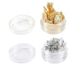 Nail Foils | Flakes For Nail Art Golden & Silver Flakes