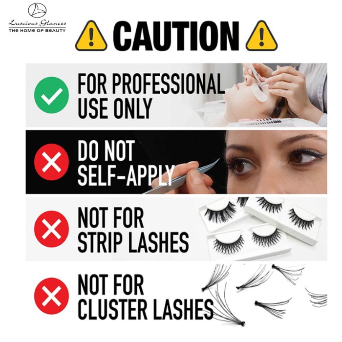 luscious glances Ultra Strong Eyelash Glue 5 ML
