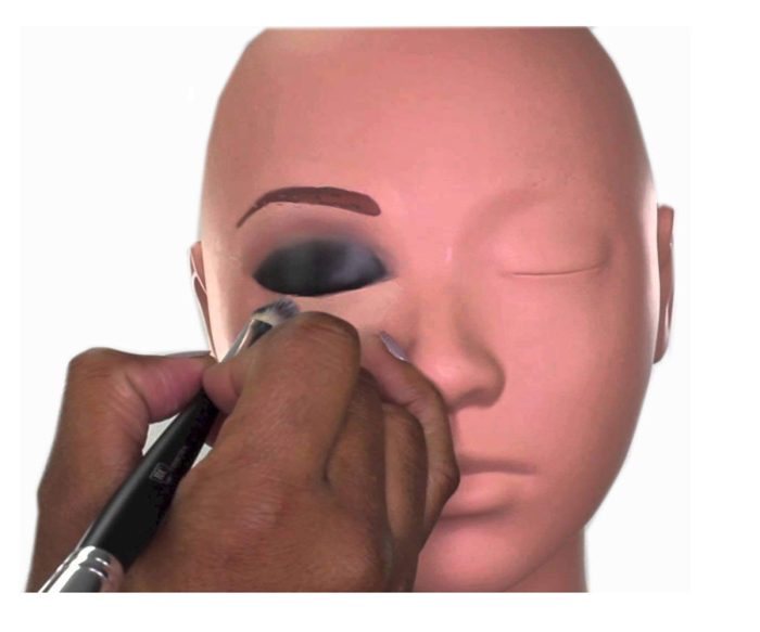 luscious glances EYELASH PRACTICE DUMMY MANNEQUIN HEAD