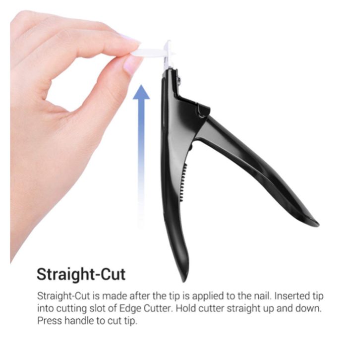 Professional Acrylic Nail Clipper Fake False Nails Tip Cutter