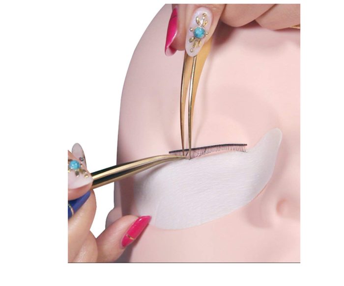 luscious glances EYELASH PRACTICE DUMMY MANNEQUIN HEAD