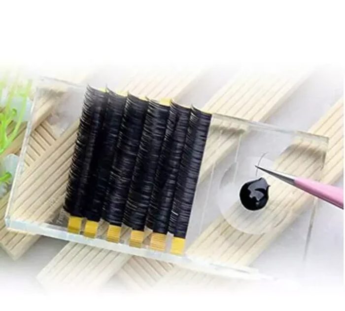 Glass Makeup Palette Eyelash Extension Adhesive Glue Pallet