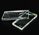 Glass Makeup Palette Eyelash Extension Adhesive Glue Pallet