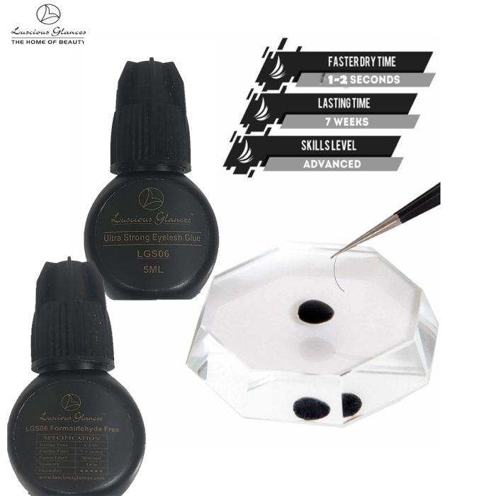 luscious glances Ultra Strong Eyelash Glue 5 ML