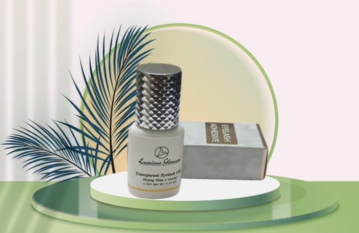 transparent lash glue