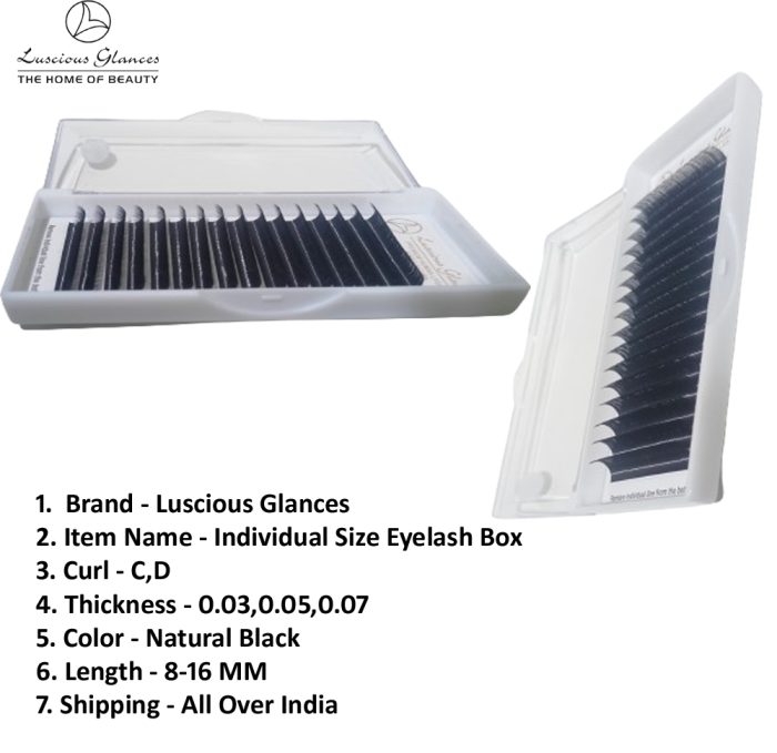 Eyelash Extensions Individual Lashes