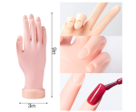 Practice Hand for Acrylic Nails, Fake Nail Hand