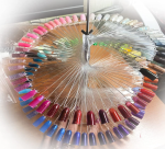 Nail Practic Tips Nail Color Display,