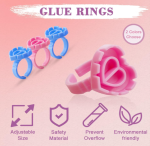 Eyelash Glue Rings for Eyelash Extensions,