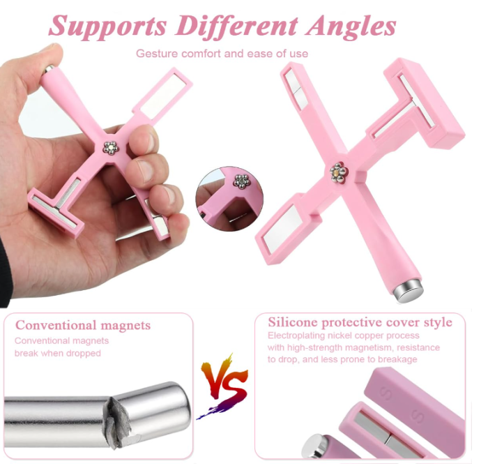 5 in 1 Magnet for Cat Eye Gel Nail Polish,