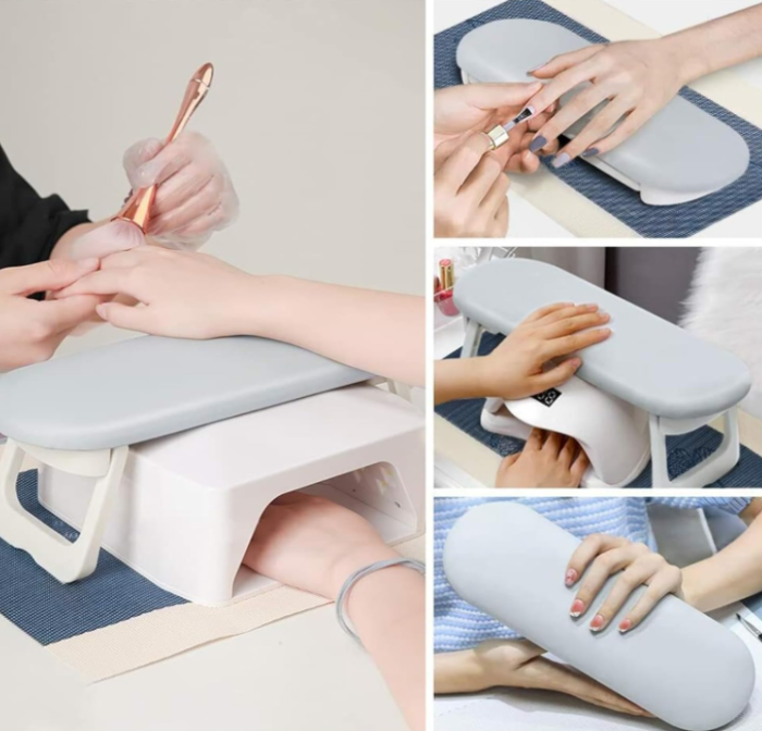 Nail Arm Rest - Professional Microfiber