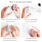 Empty Makeup Acetone Containers