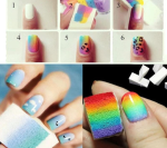 Gradient Nail Art Sponge Gradient Nails Soft Sponges