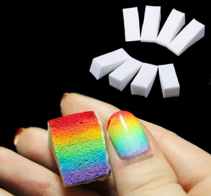 Gradient Nail Art Sponge Gradient Nails Soft Sponges