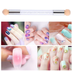 Nail Art Tool Pen Dual Head Nail Sponge