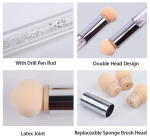Nail Art Tool Pen Dual Head Nail Sponge