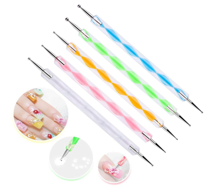 5 Pcs Nail Art Dotting Tool