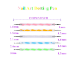 5 Pcs Nail Art Dotting Tool