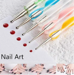 5 Pcs Nail Art Dotting Tool