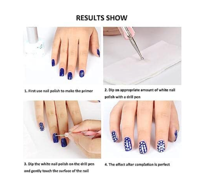 5 Pcs Nail Art Dotting Tool