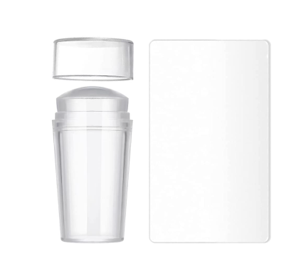 Nail Art Stamper, Clear Silicone Stamping Jelly