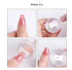 Nail Art Stamper, Clear Silicone Stamping Jelly