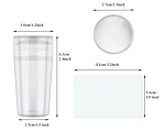 Nail Art Stamper, Clear Silicone Stamping Jelly
