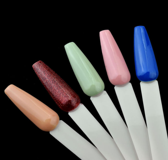 Nail Swatch Sticks with Ring