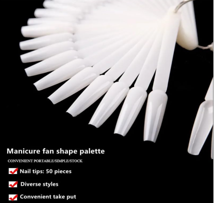 Nail Swatch Sticks with Ring