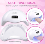 Professional UV/LED Nail Lamp, Quick-Dry UV Light for Nails