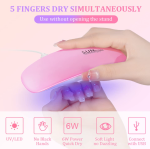Mini USB UV Sun Dryer Gel Nail Polish