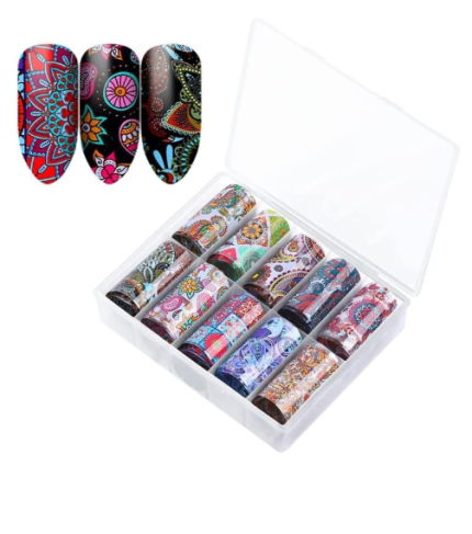 Nail Foil Transfer Sticker DIY Holographic