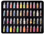 48 in 1 Set of 3D Nail Art Glitter