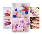 48 in 1 Set of 3D Nail Art Glitter