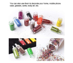 48 in 1 Set of 3D Nail Art Glitter
