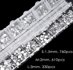 Nail Crystals Nail Art Rhinestone Round Shaped