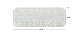 Pearl Flatback Rhinestones - Crystal