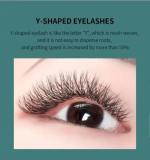 Luscious Glances YY Eyelash Extensions Box YY lash 0.07mm D curl