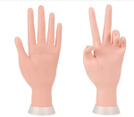 Practice Hand for Acrylic Nails, Fake Nail Hand
