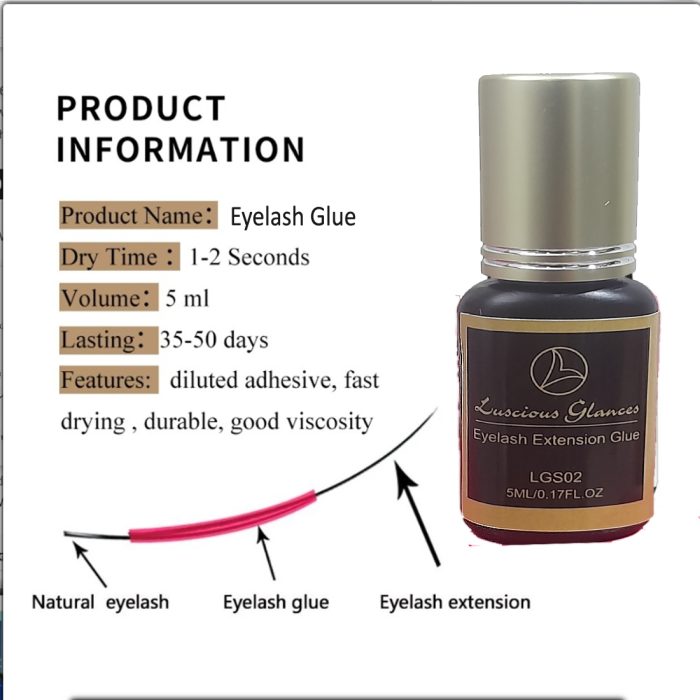 luscious glances Ultra Premium Glue & Unbeatable Bond Strength