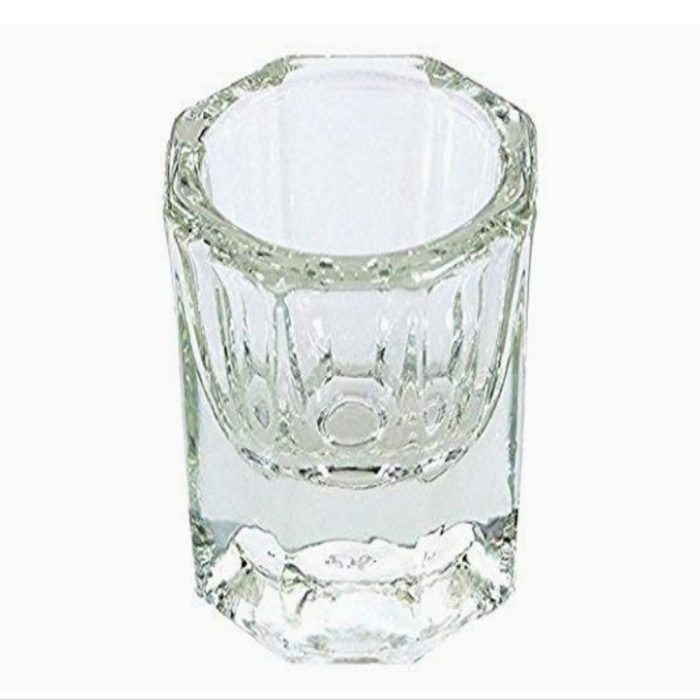 Nail Art Acrylic Liquid Powder Dappen Dish Glass Crystal Cup Glassware Tools